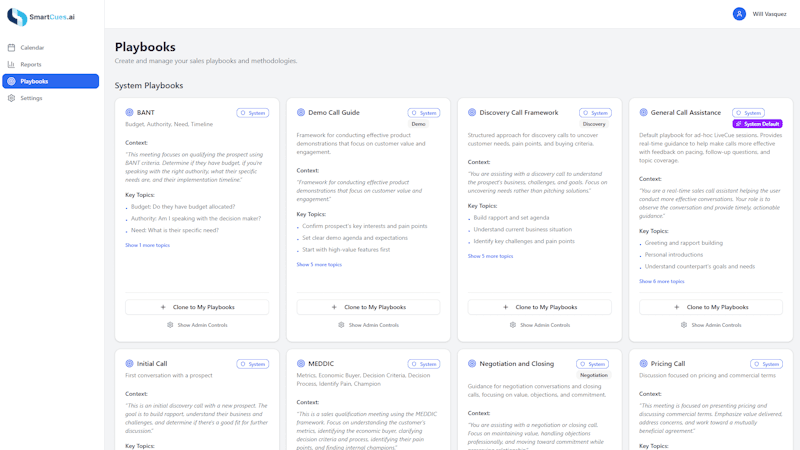 Playbook Builder Interface